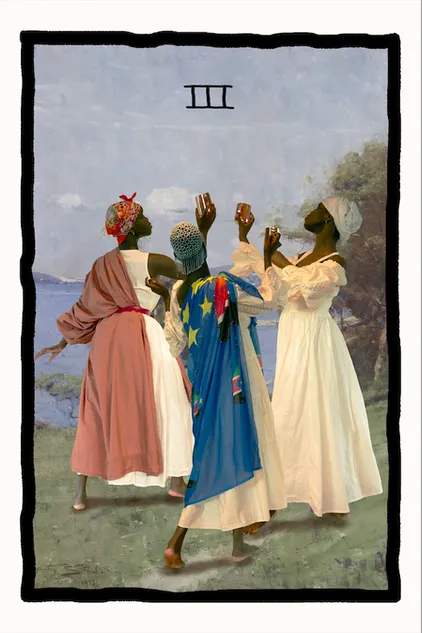 Atong Atem, courtesy of Mars Gallery. Image provided courtesy of Paris Photo.